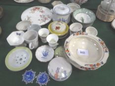 Qty of various decorative & other china including Portmerion