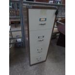 Bisley 4 drawer filing cabinet