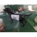 Beswick black Labrador