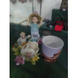 Royal Doulton Make Believe commemorative mug & posy holder