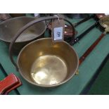 Brass preserving pans