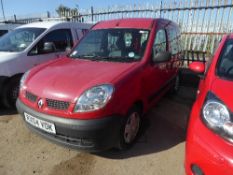 Renault Kangoo Authentique 16V, 1149cc, mobility vehicle (wheelchair accessible), registration no.