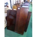 4 various mahogany dining table extension leaves