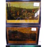 4 Alken hunting prints