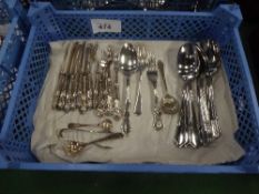 Qty of EPNS & stainless steel cutlery