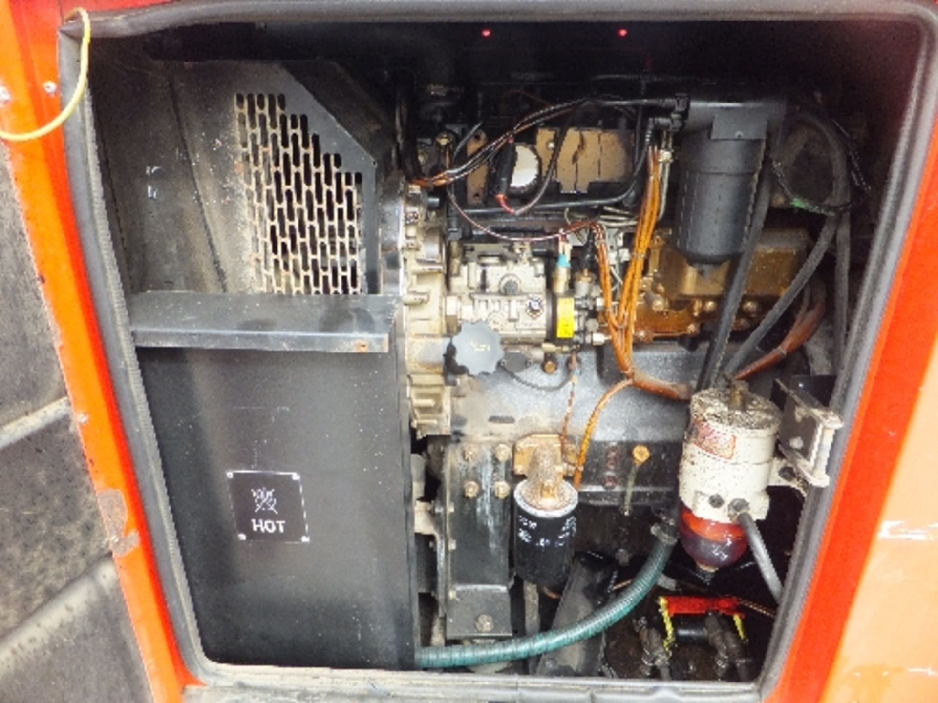 Genset MG70SS-P generator 9981hours RMP HF6093 - Image 2 of 6