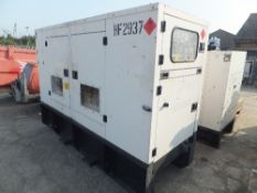 Wilson Perkins 75kva generator HF2937