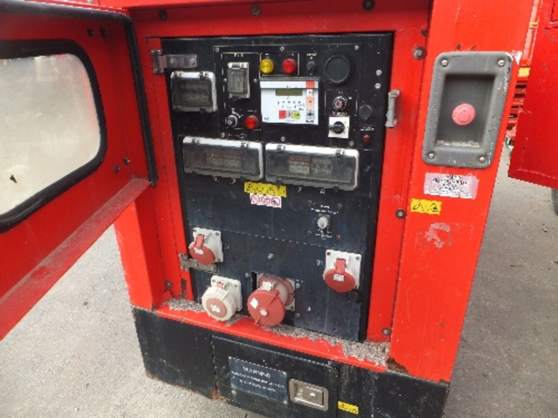 Genset MG70SS-P generator 9981hours RMP HF6093 - Image 4 of 6