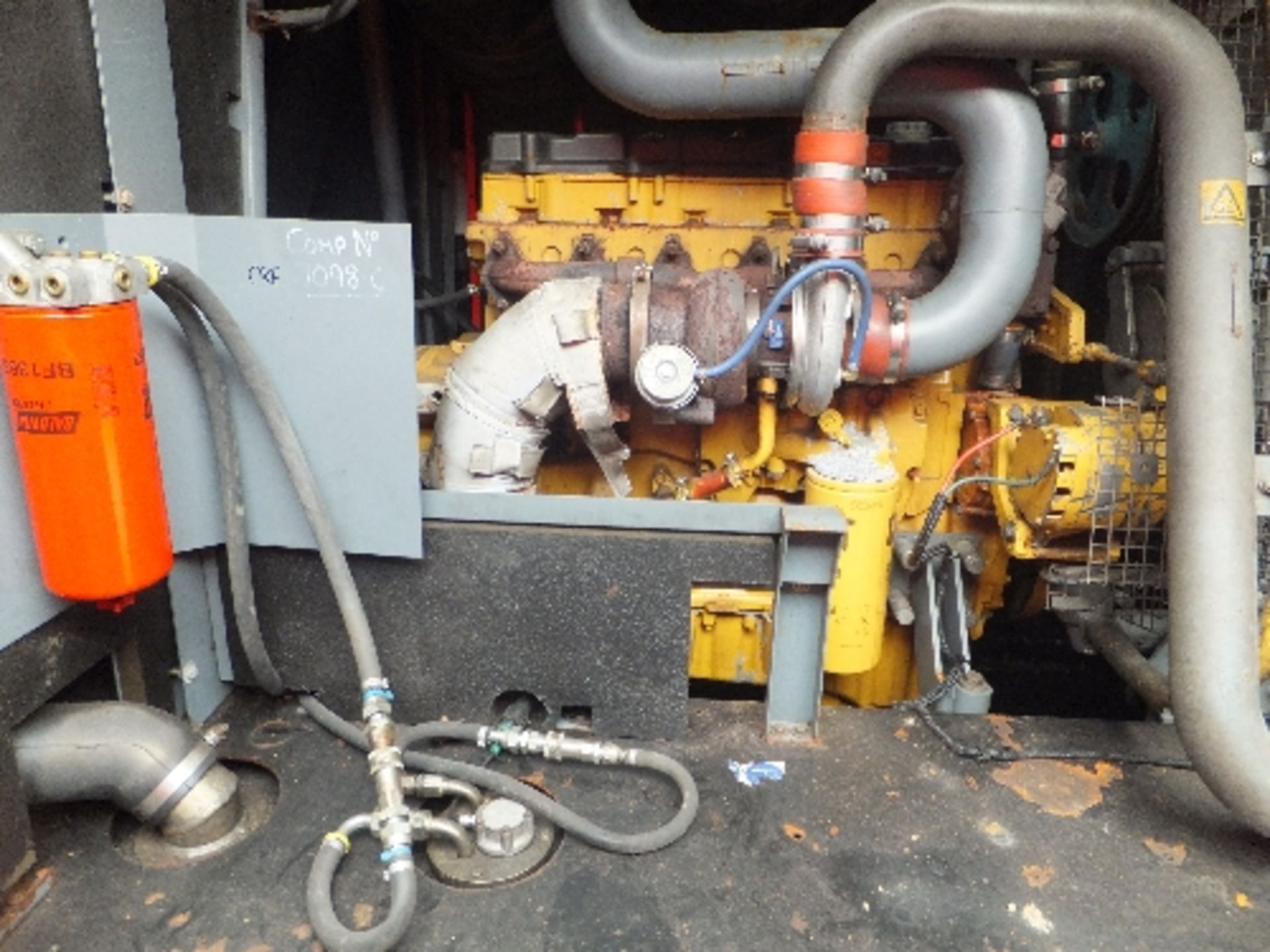 Atlas Copco XAHS416MD compressor 2006 6944 hours RMA 7098 - Image 2 of 9