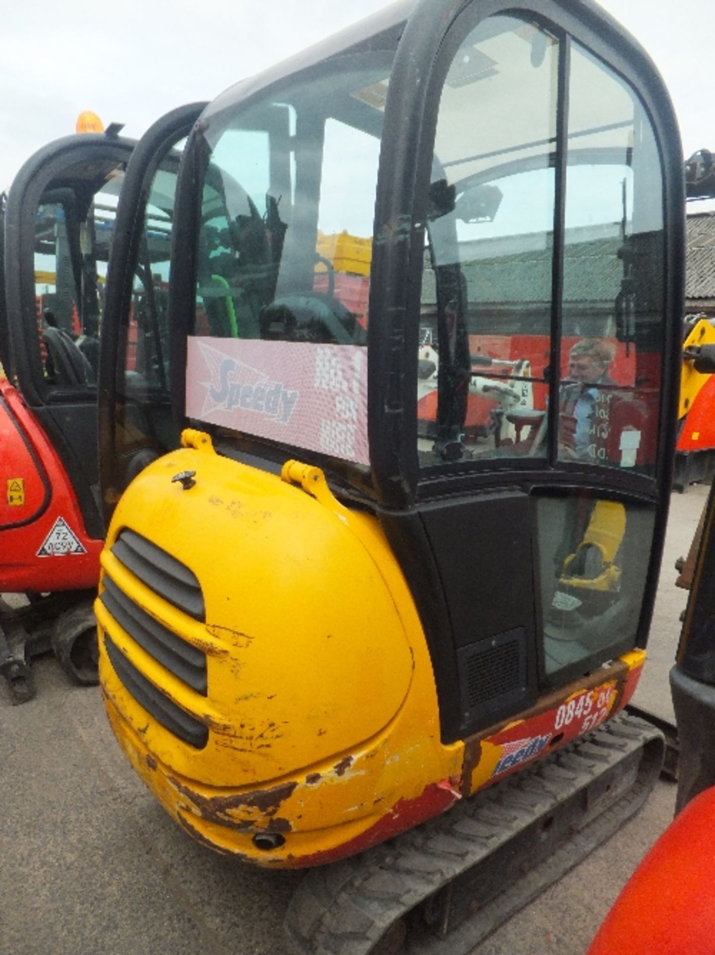 JCB 801.8 mini digger 2010 1761hours RDD expanding tracks JCB912899 - Image 4 of 8