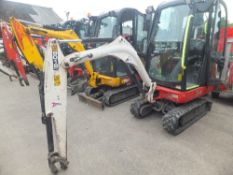 JCB 801.8 mini digger 2011 2446hours expanding tracks JCB1544694 Dash lights up - wont start, ECU