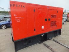 Wilson Perkins 100 kva generator RMP 25535hours HF6714