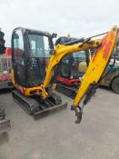 JCB 801.8 mini digger 2010 1761hours RDD expanding tracks JCB912899