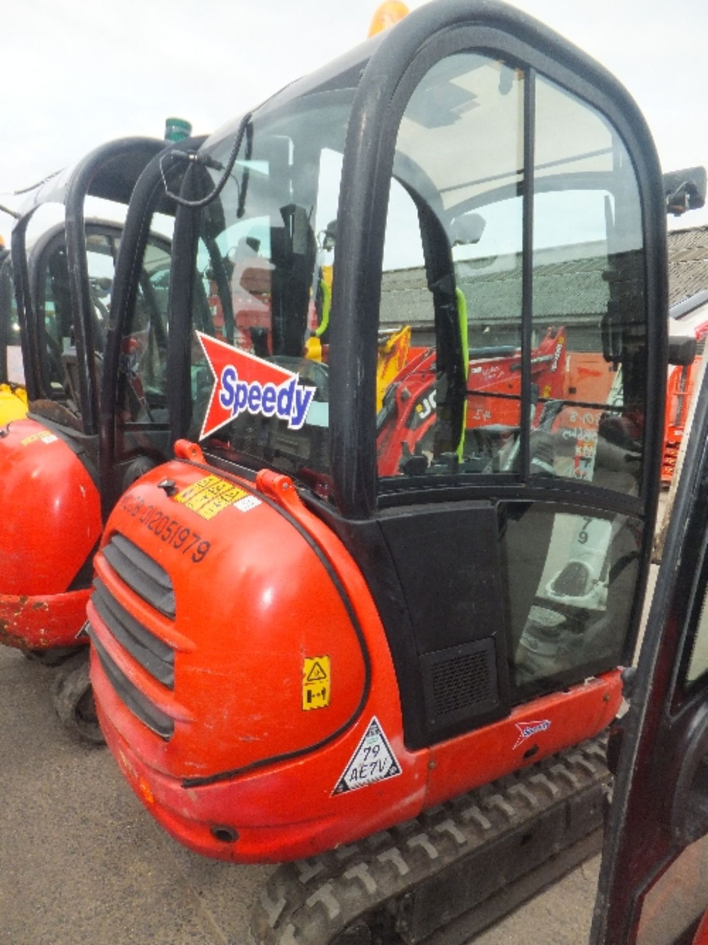 JCB 801.8 mini digger 2011 1386hours RDD expanding tracks JCB012051979 - Image 4 of 8