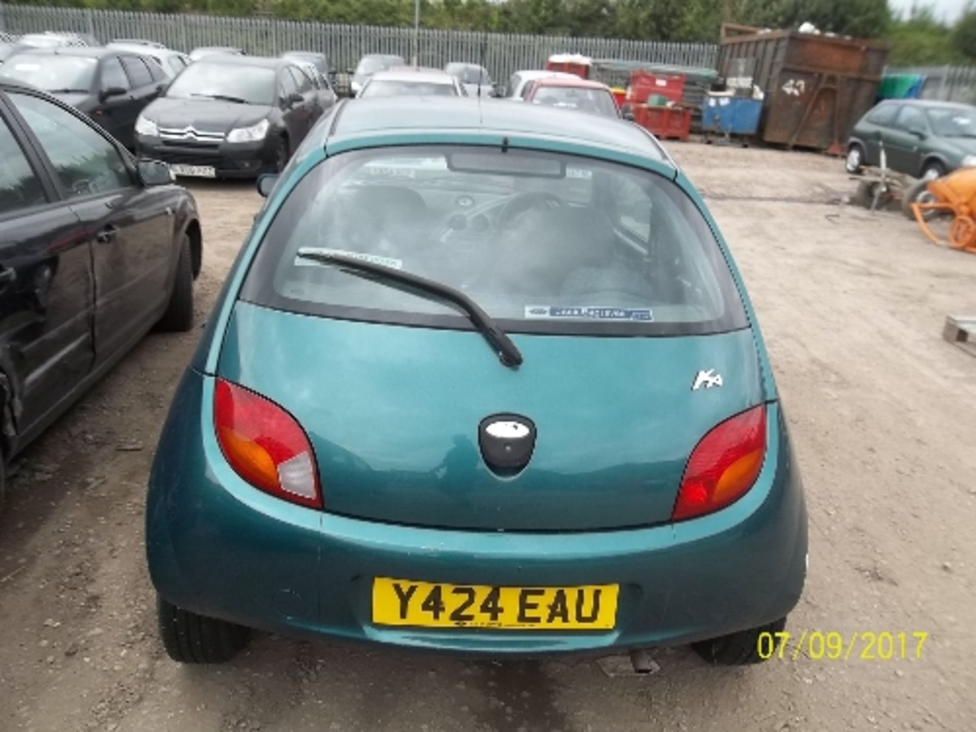 Ford KA 2- Y424 EAU Date of registration: 14.03.2001 1299cc, petrol, manual, green Odometer reading: - Image 3 of 4