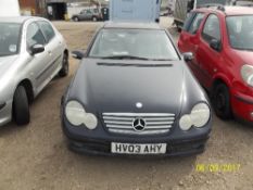 Mercedes C220 CDI SE Coupe - HV03 AHY Date of registration: 27.03.2003 2148cc, diesel, 5 speed auto,