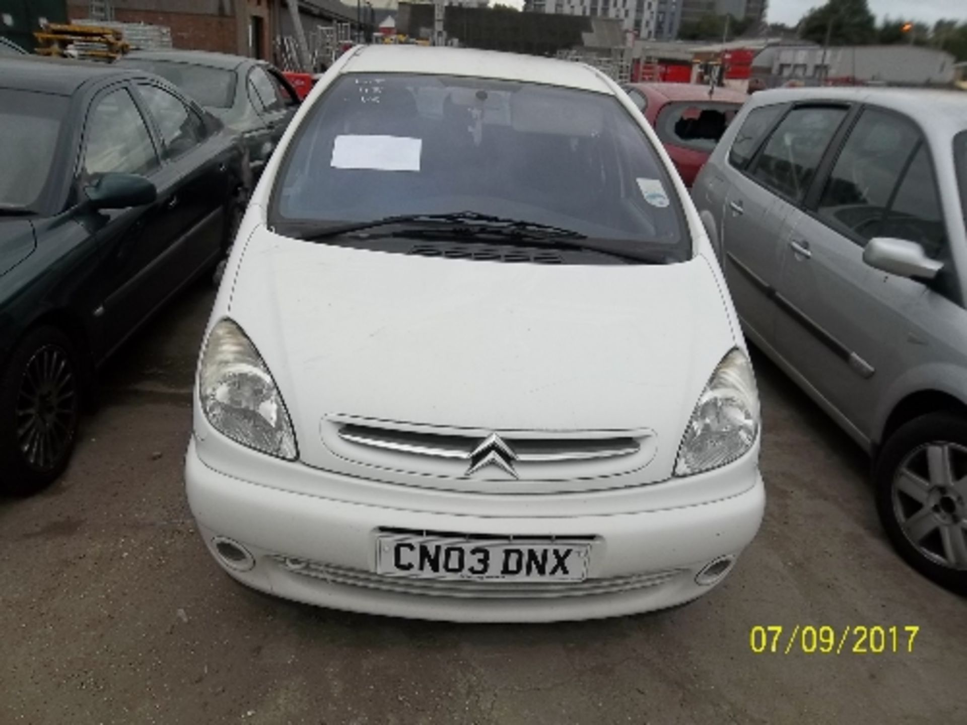 Citroen Saloon - CN03 DNX Date of registration: 01.03.2003 1587cc, petrol, white Odometer reading at