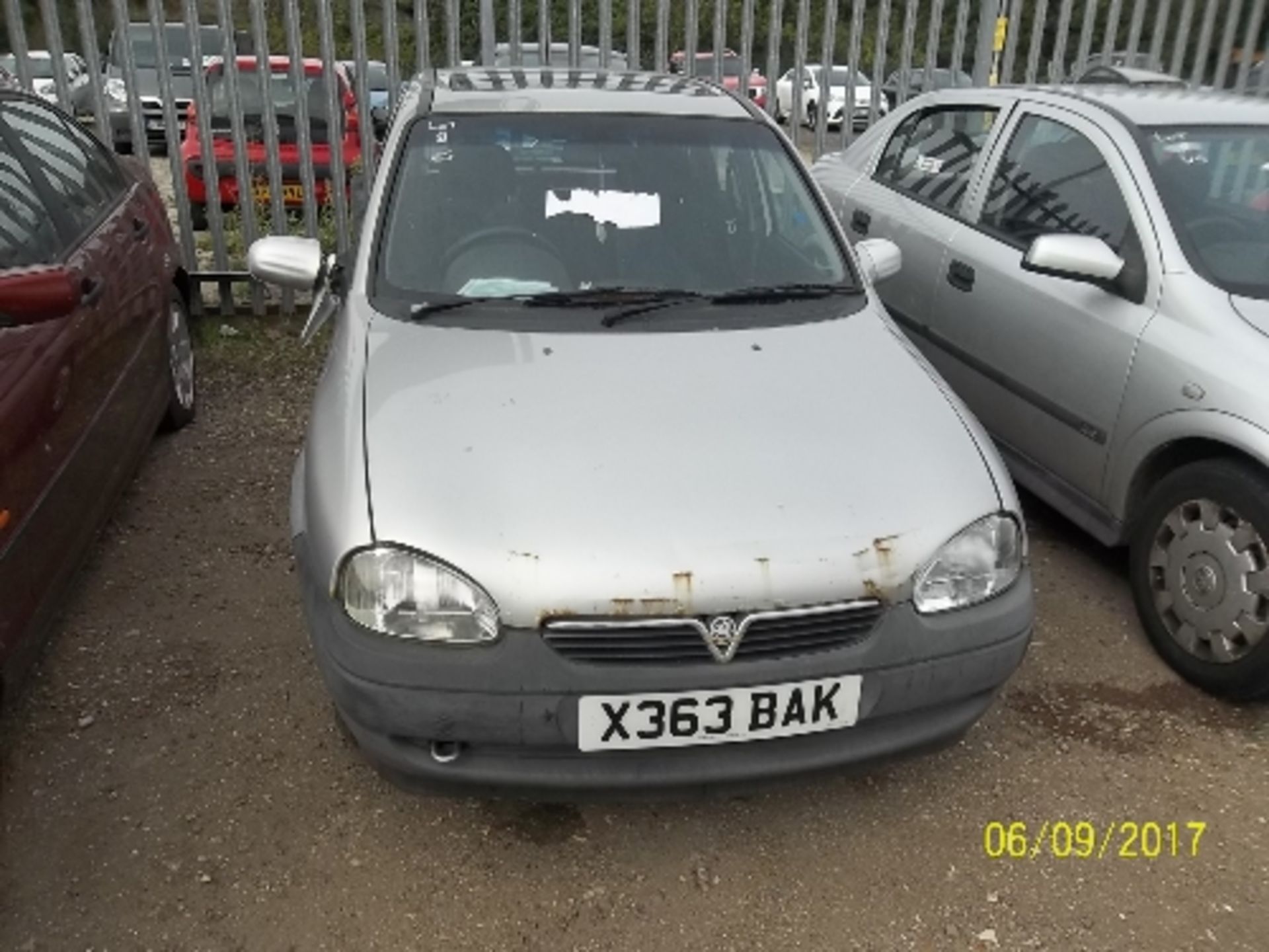 Vauxhall Corsa Club 16V - X363 BAK Date of registration: 18.09.2000 1199cc, petrol, 4 speed auto,