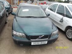 Volvo S60 T S - YG51 BSU Date of registration: 01.09.2001 2435cc, petrol, 4 speed auto, green