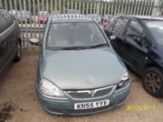 Vauxhall Corsa Design 16V Twinport - KN55 YYV Date of registration: 25.11.2005 1364cc, petrol,