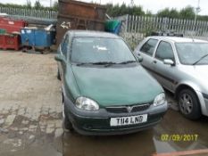 Vauxhall Corsa Club 12V - T114 LND Date of registration: 25.08.1999 973cc, petrol, manual, green