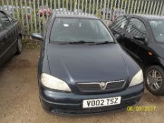 Vauxhall Astra Envoy 8V - VO02 TSZ Date of registration: 03.05.2002 1598cc, petrol, 4 speed auto,