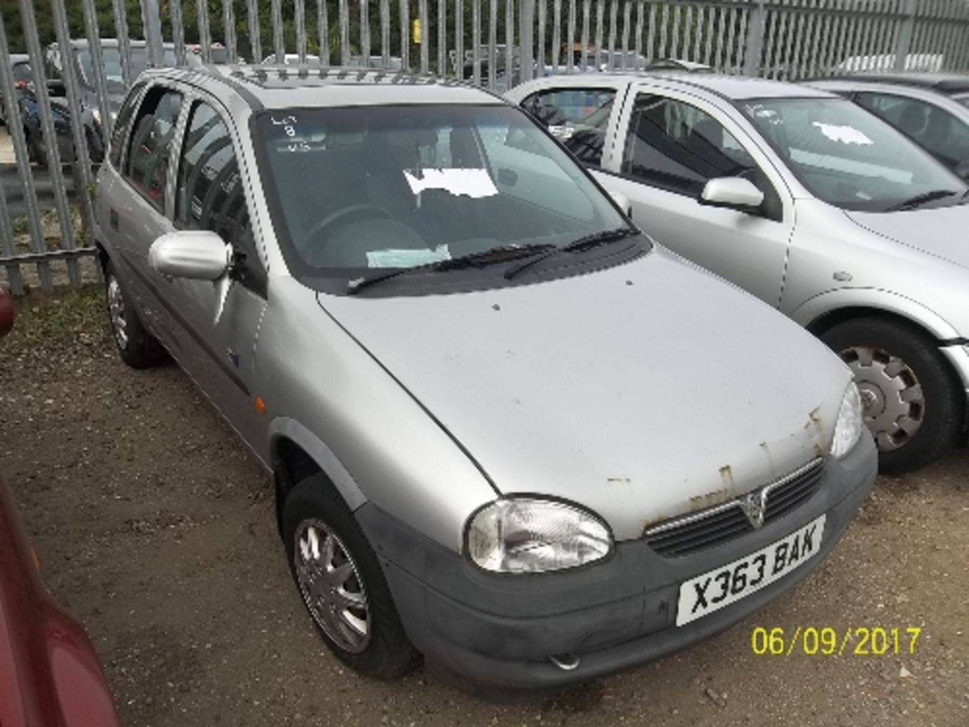 Vauxhall Corsa Club 16V - X363 BAK Date of registration: 18.09.2000 1199cc, petrol, 4 speed auto, - Image 2 of 4