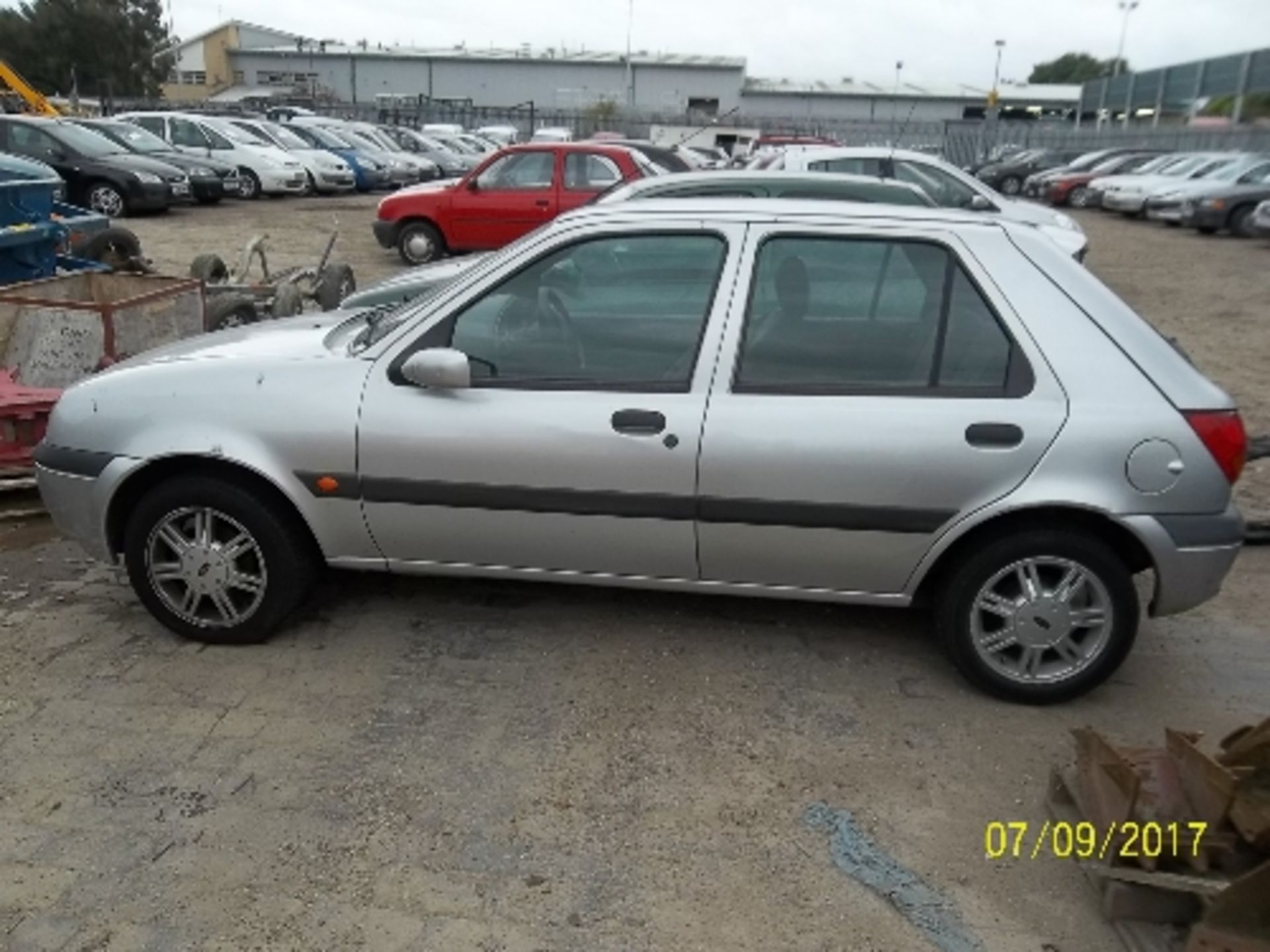 Ford Fiesta Zetec - X93 PPU Date of registration: 28.11.2000 1242cc, petrol, manual, silver Odometer - Image 4 of 4