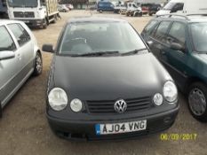 Volkswagen Polo S - AJ04 VNG Date of registration: 08.07.2004 1200cc, petrol, manual, black Odometer