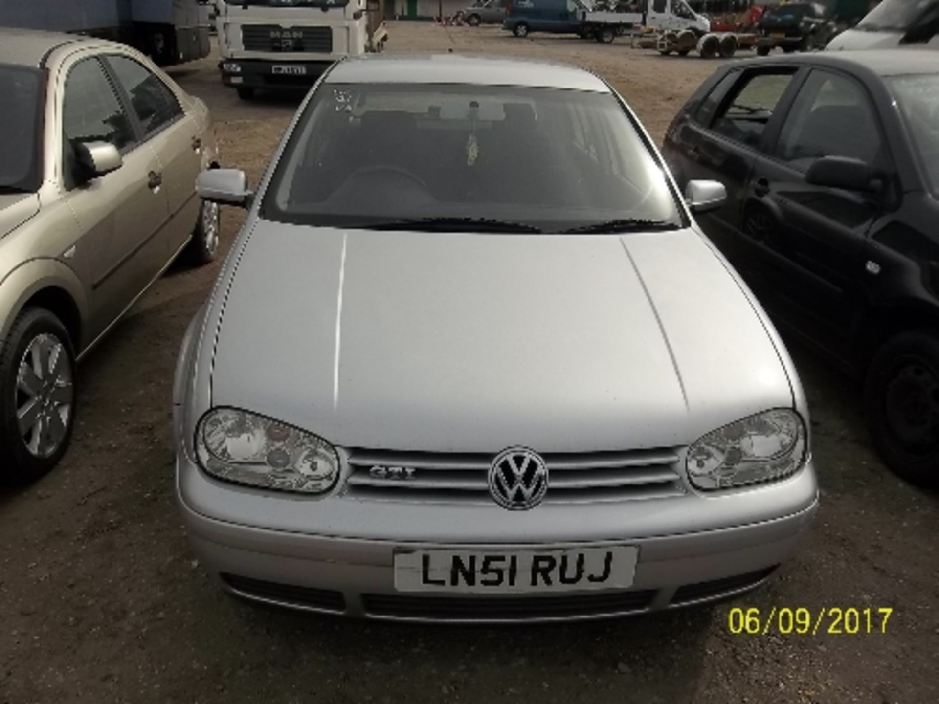 Volkswagen Golf GTI Turbo - LN51 RUJ Date of registration: 31.01.2002 1781cc, petrol, manual, silver