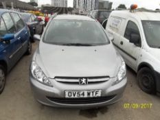 Peugeot 307 S HDI 90 - OV54 WTF Date of registration: 19.11.2004 1997cc, diesel, manual, grey