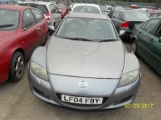 Mazda RX-8 231 PS Coupe - LF04 FBY Date of registration: 07.07.2004 2616cc, petrol, manual, grey