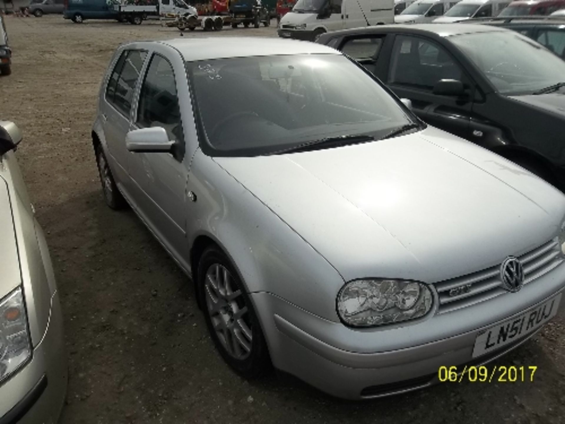 Volkswagen Golf GTI Turbo - LN51 RUJ Date of registration: 31.01.2002 1781cc, petrol, manual, silver - Image 2 of 4