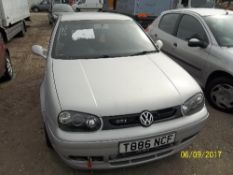 Volkswagen Golf GTI Turbo - T886 NCF Date of registration: 14.05.1999 1800cc, petrol, manual, silver