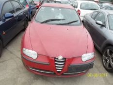 Alfa Romeo 147 JTD Lusso M-Jet 16V - RL04 UWG Date of registration: 17.08.2004 1910cc, diesel,