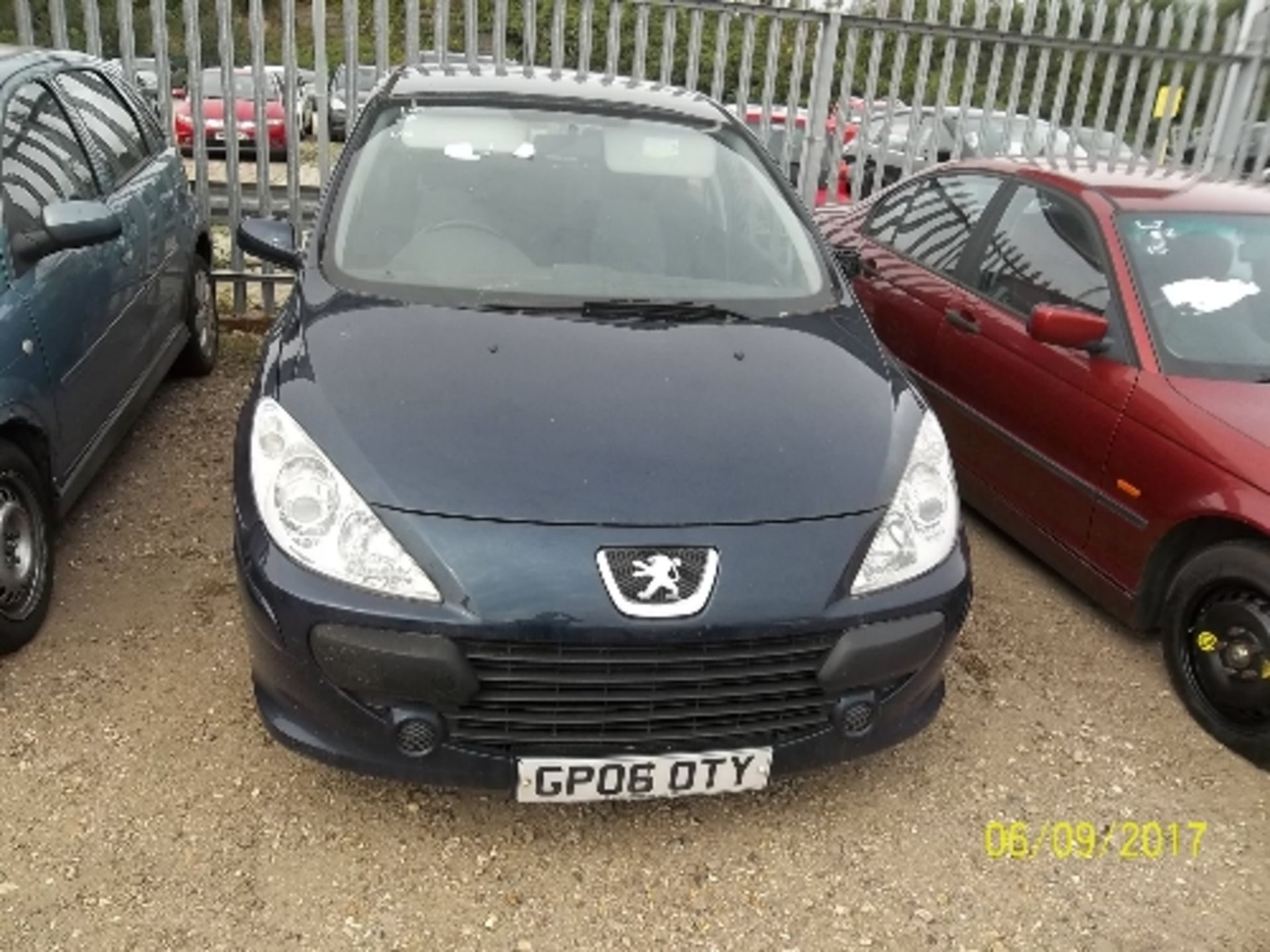 Peugeot 307 S - GP06 OTY Date of registration: 20.06.2006 1587cc, petrol, manual, blue Odometer