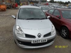 Renault Clio Dynamique VVT - SA07 AAN Date of registration: 16.03.2007 1598cc, petrol, manual,