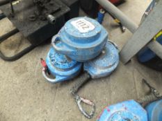 3 recovery winches