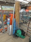 Netting, Reed screening and thermo wrap
