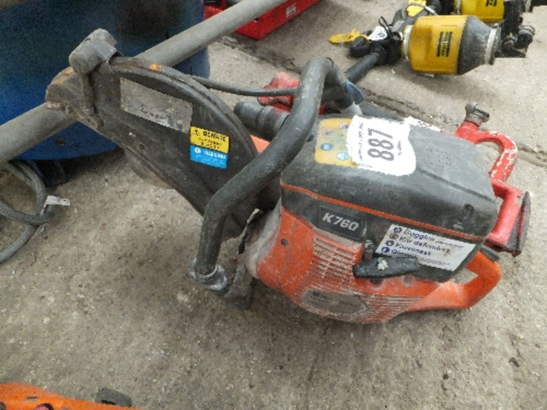 Husqvarna K760 cut off saw