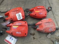 4 recovery winches