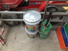 Cuprinol sprayer and 2 tubs of Ronseal Fencelift