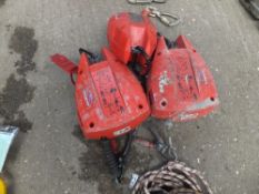 3 recovery winches