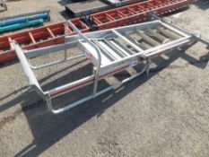 Aluminium podium steps