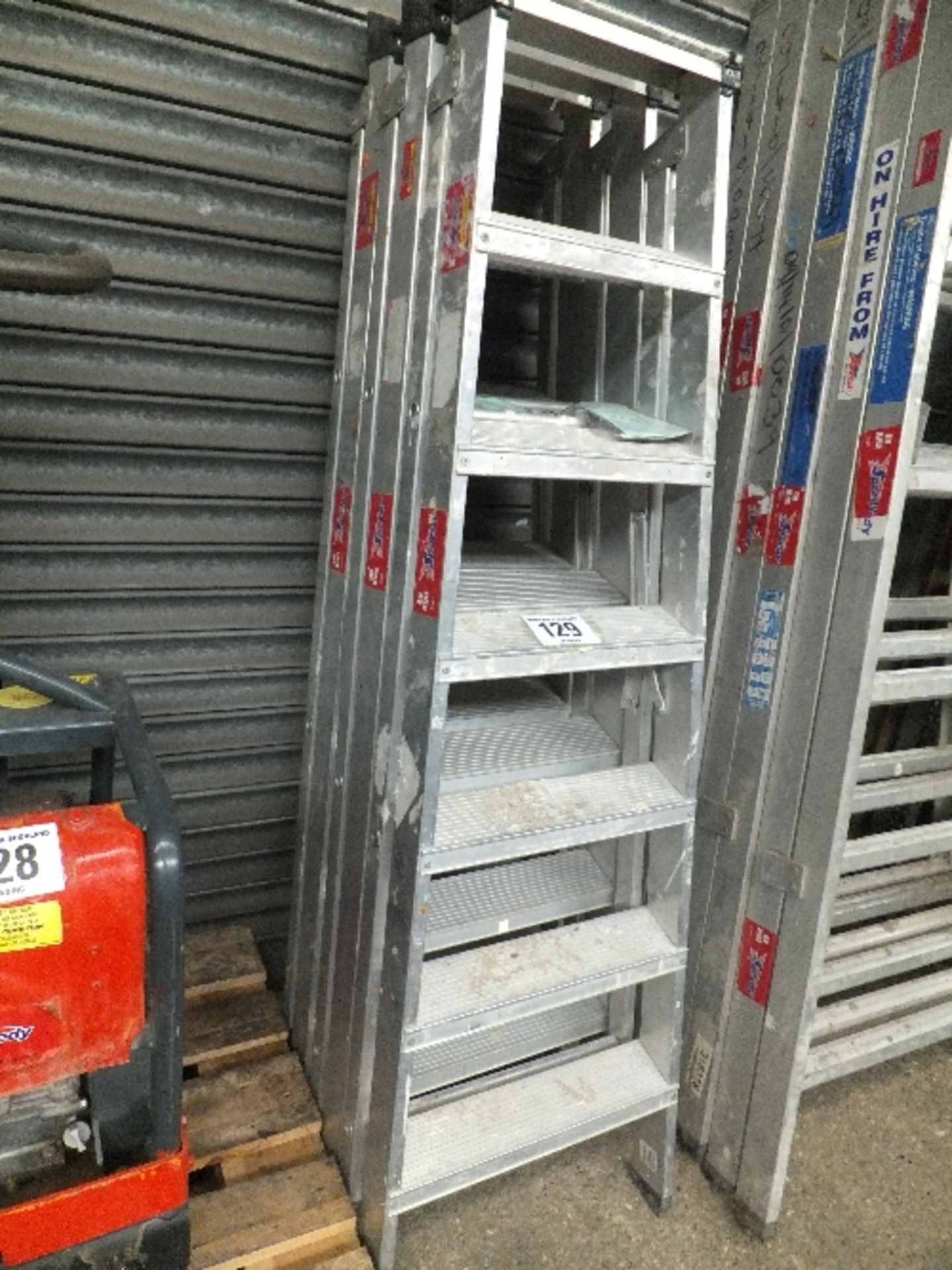3 alloy step ladders