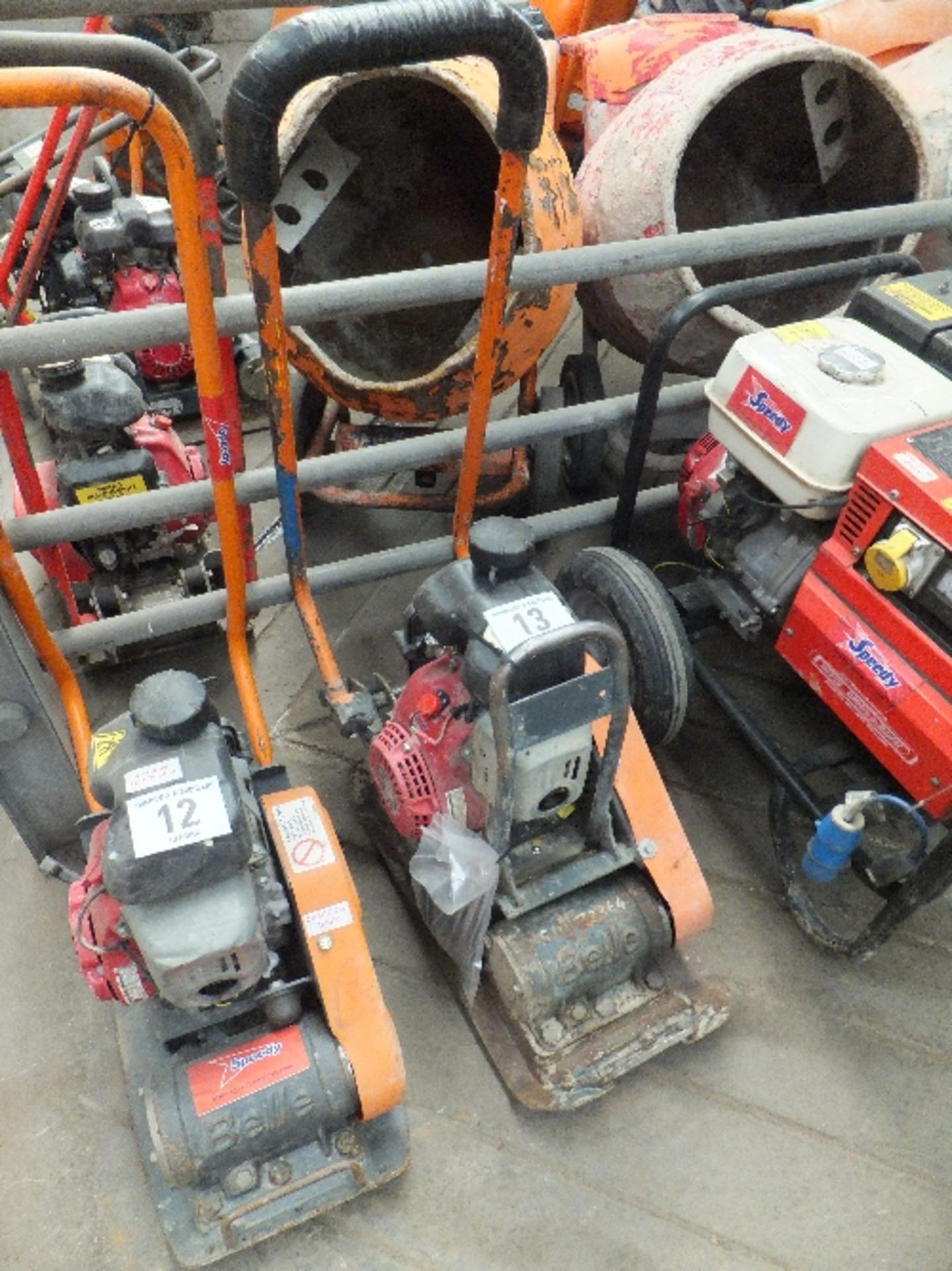 Belle petrol plate compactor