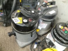 2 Numatic vacuums 110v