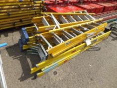 Fibreglass step ladders