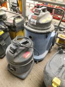 2 Numatic vacuums