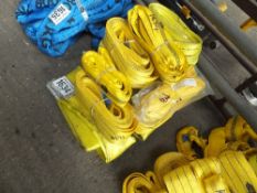 Quantity of 3 tonne lifting strops
